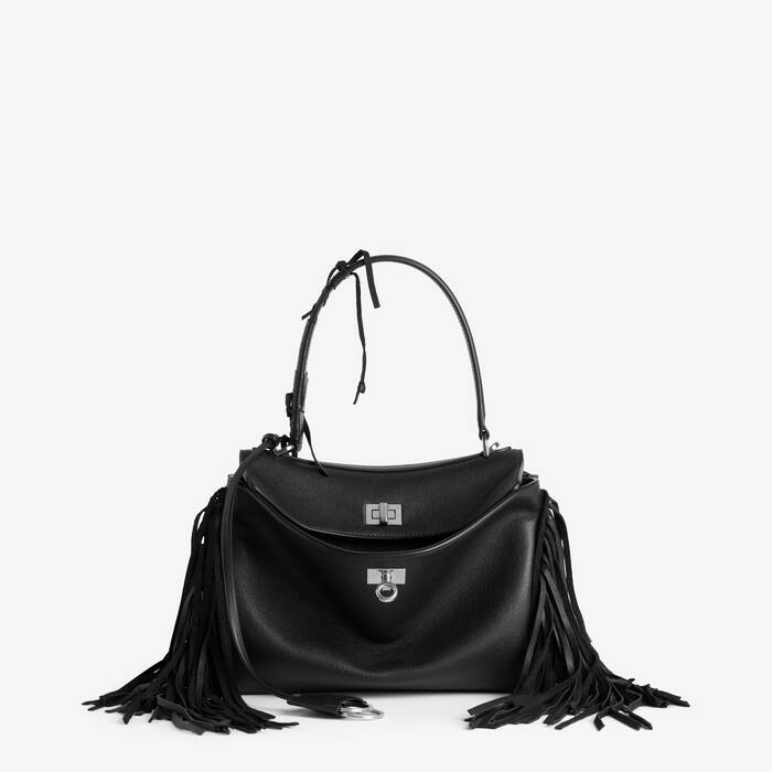 Women's Rodeo Handbag Small  in Black - Women | Balenciaga United States EN - Image 1