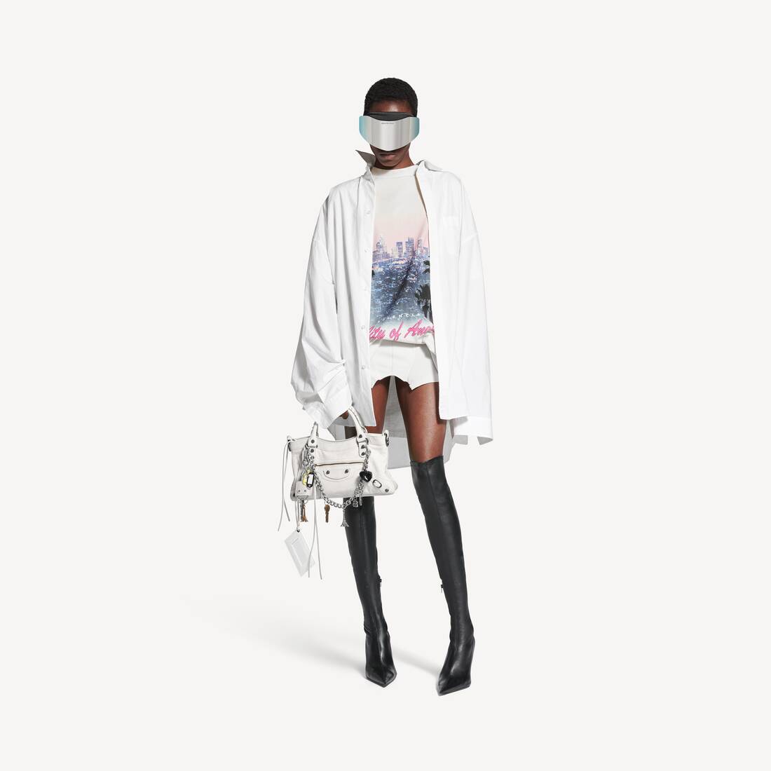 Borsa Le City First da Donna in Bianco | Balenciaga Italia IT - Image 5