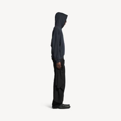 hoodie taped balenciaga back fit medium