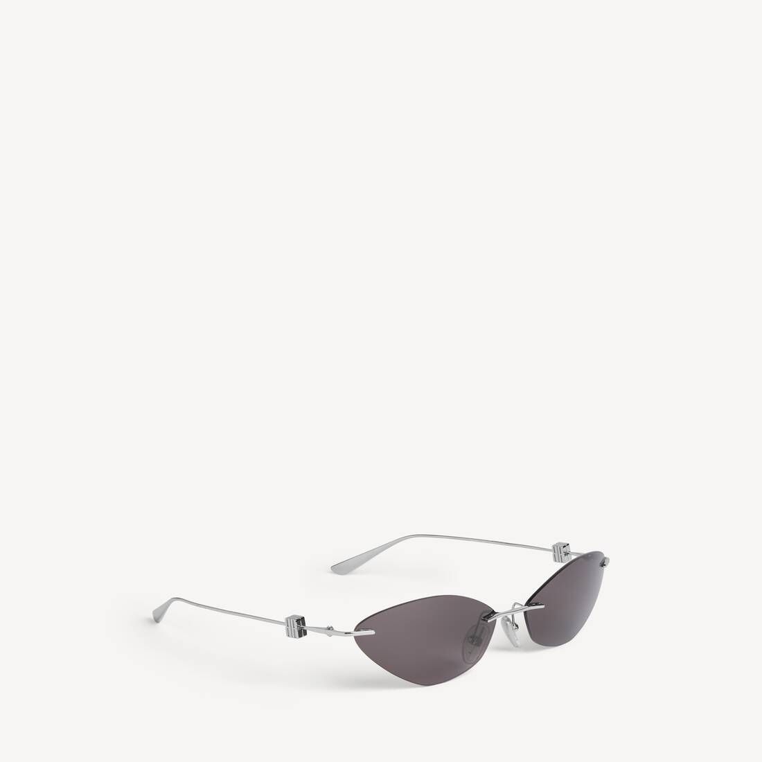 シルバー の ウィメンズ Nano キャットアイサングラス | Balenciaga 日本 JA - Image 3