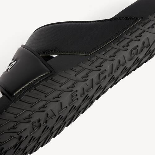 sporty pool slide sandal