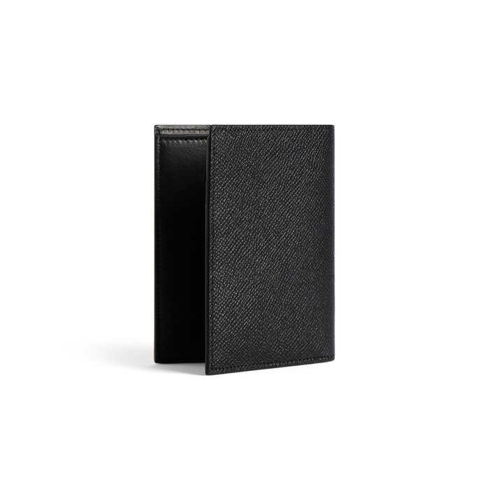 passport vertical bifold wallet