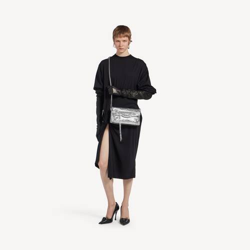 le city clutch with chain