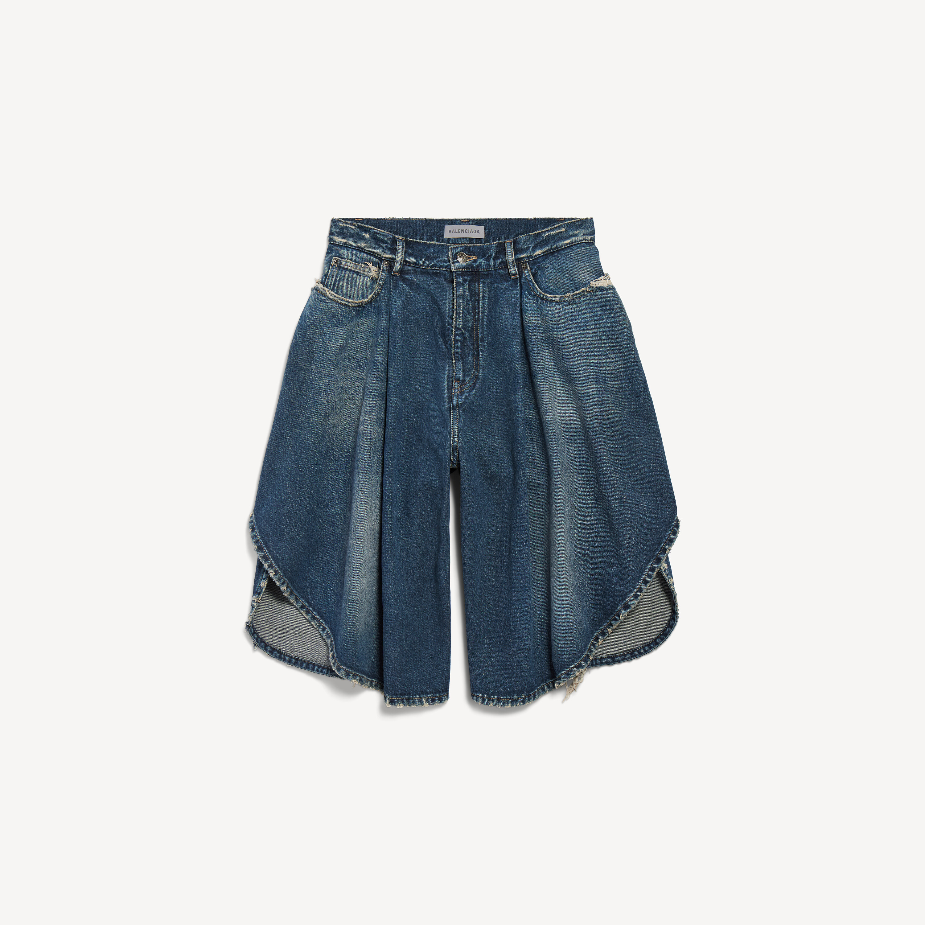 Women's Tulip Bermuda in Dark Ocean