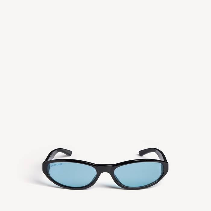 Neo Runde Sonnenbrille in Schwarz | Balenciaga Deutschland DE - Image 1