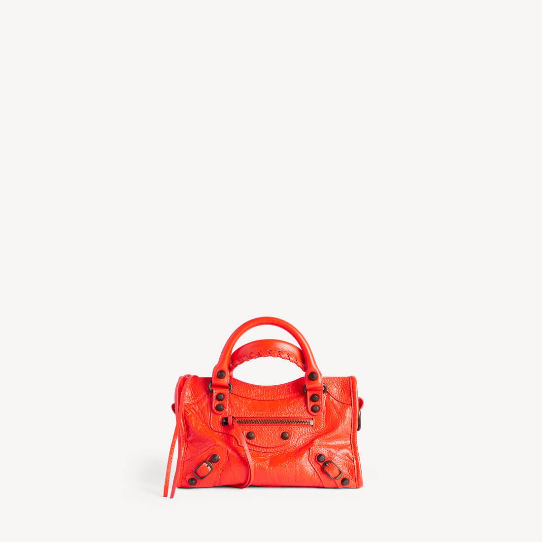 Women's Le City Bag Mini in Pop Orange Balenciaga US