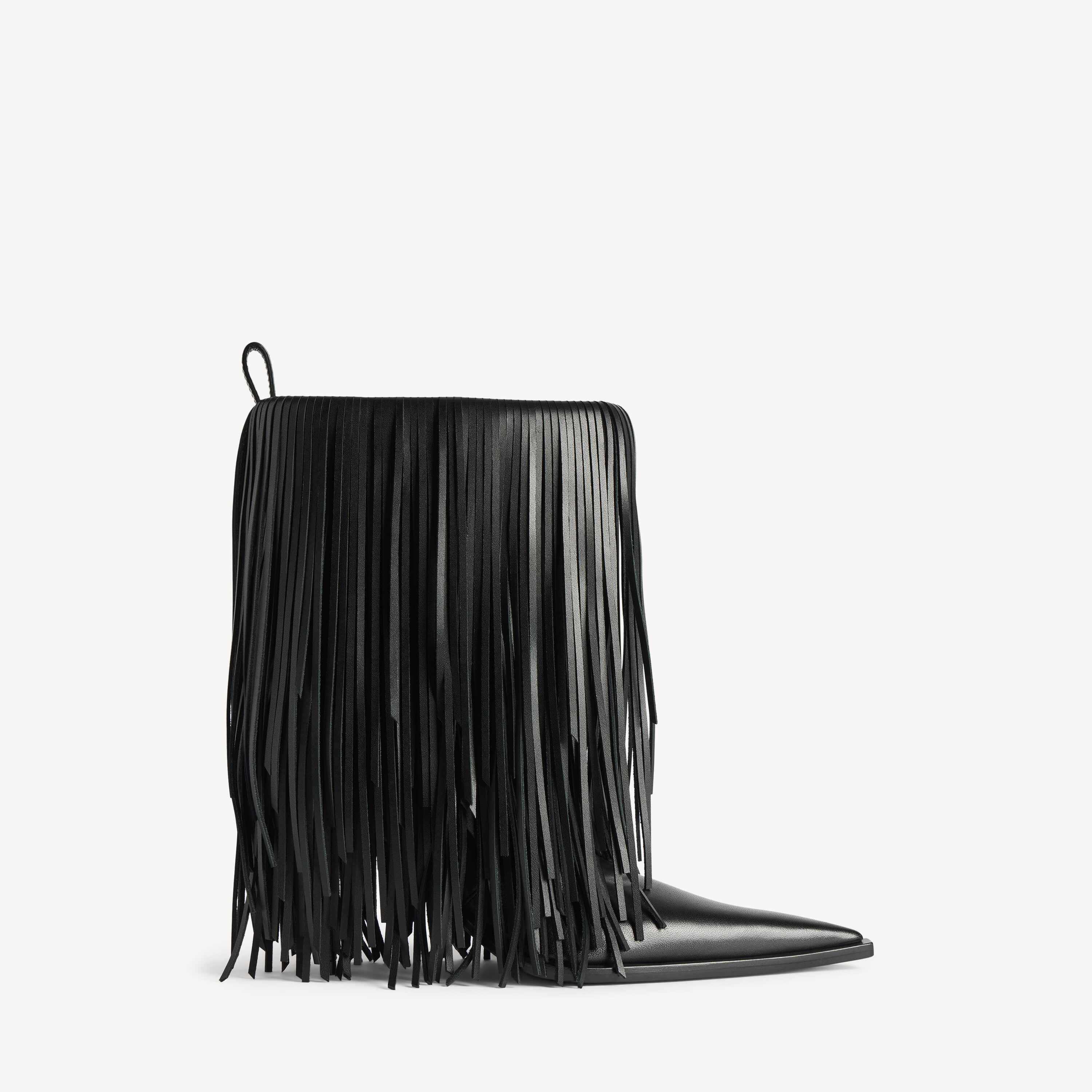 Balenciaga avenue fringe bootie