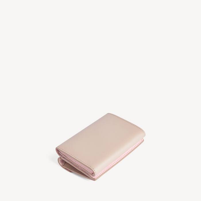 Women's Envelope Mini Wallet in Sesame/suede Pink - Women | Balenciaga Japan EN - Image 2