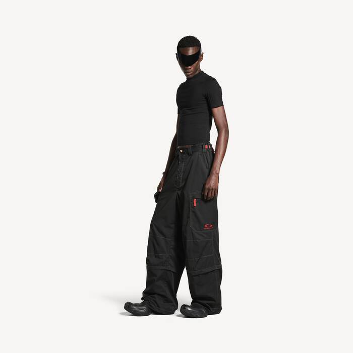 Pantal&oacute;n Utility Work para Hombre en Negro - Hombre | Balenciaga Espa&ntilde;a ES - Image 1