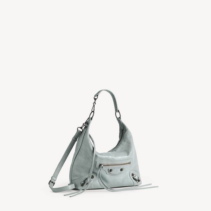 Women's Le City Hobo Bag Small in Blue Grey - Women | Balenciaga United Kingdom EN - Image 2