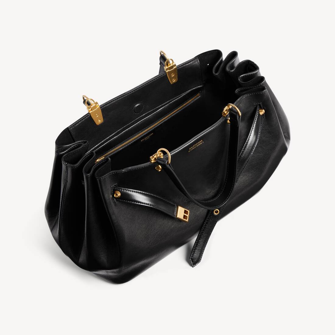Women's Fan Carry All Bag Medium in Black | Balenciaga United States EN - Image 4