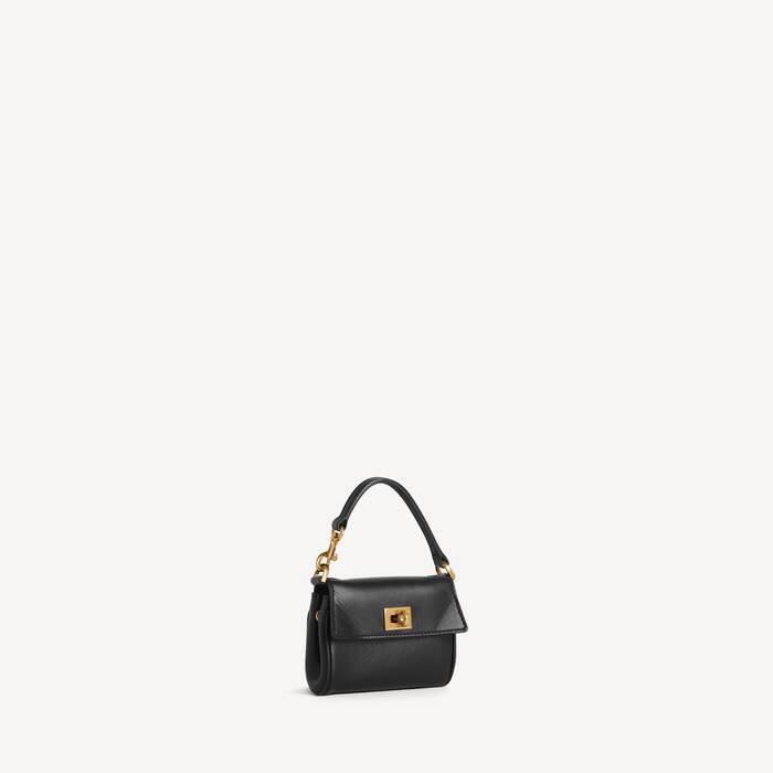 Women's Rodeo Micro Bag Charm in Black - Women | Balenciaga Thailand EN - Image 2