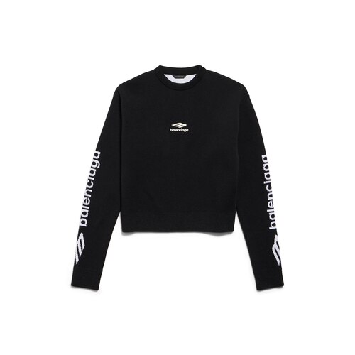 3b sports icon cropped crewneck