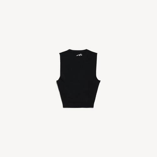 techwear cropped tank top