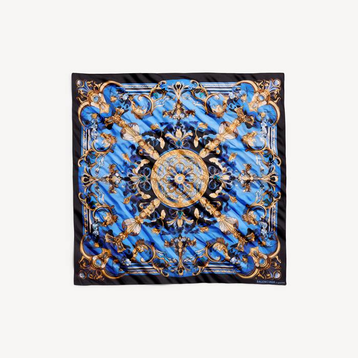 여성 Ai 스카프 골드 - 여성 | 발렌시아가 대한민국 KO - Image 1