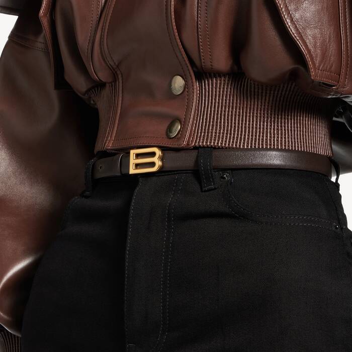 Women's Bolero B Belt in Moka - Women | Balenciaga United States EN - Image 2