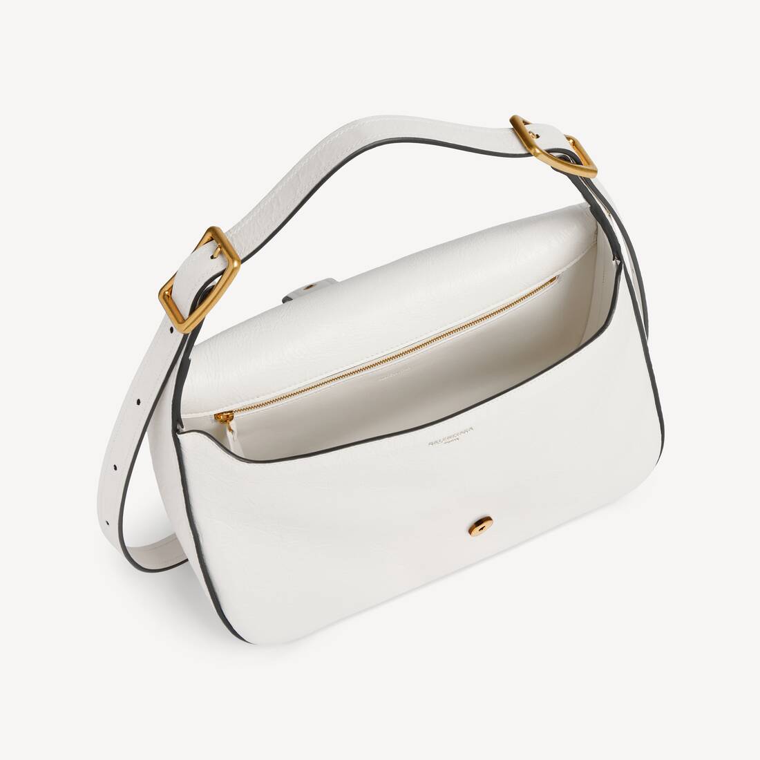 여성 클리카 숄더백 미디엄 화이트 스노우 | 발렌시아가 대한민국 KO - Image 5