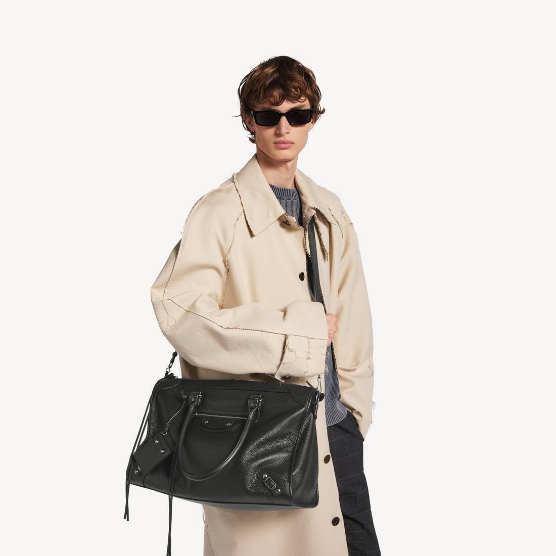 Le City Business Duffle Bag Gro&szlig; f&uuml;r Herren in Schwarz | Balenciaga Deutschland DE - Image 8