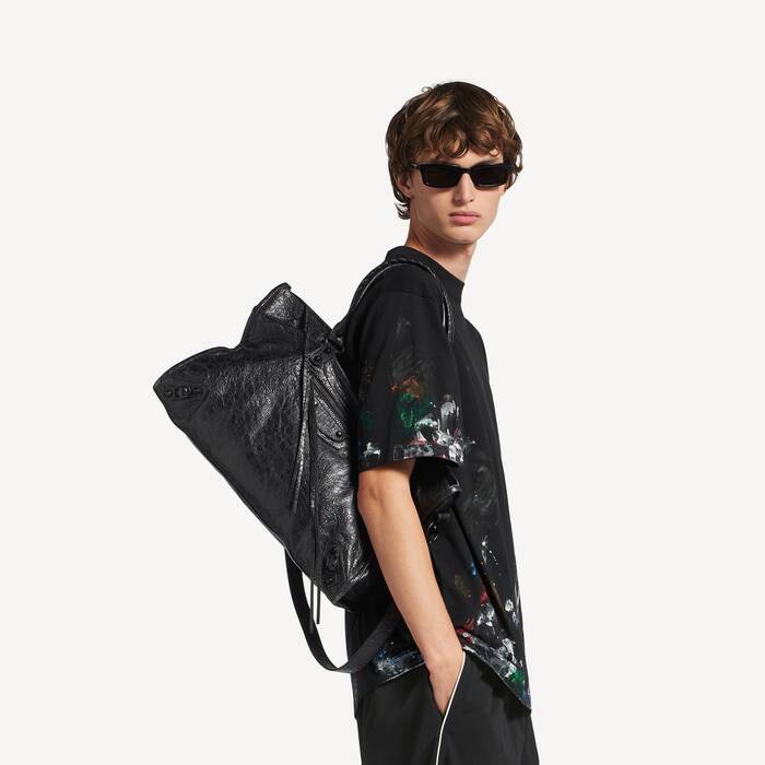 Le City Bag Large in Black | Balenciaga United States EN - Image 2