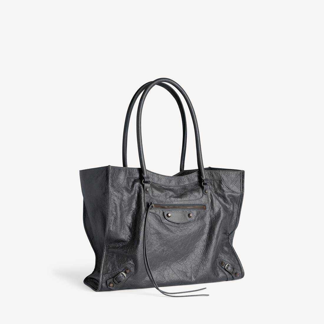 Women's Le City Tote Bag Medium in Volcanic Rock | Balenciaga Canada EN - Image 2