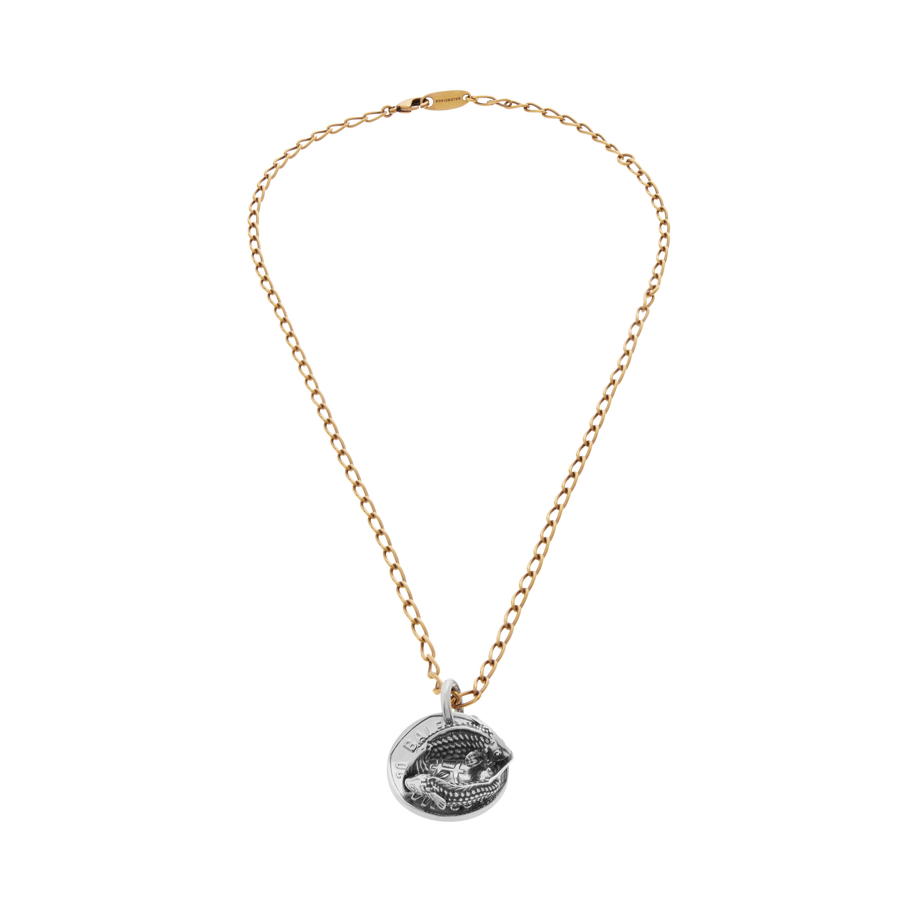 Horoscope Pisces Necklace in Gold/silver