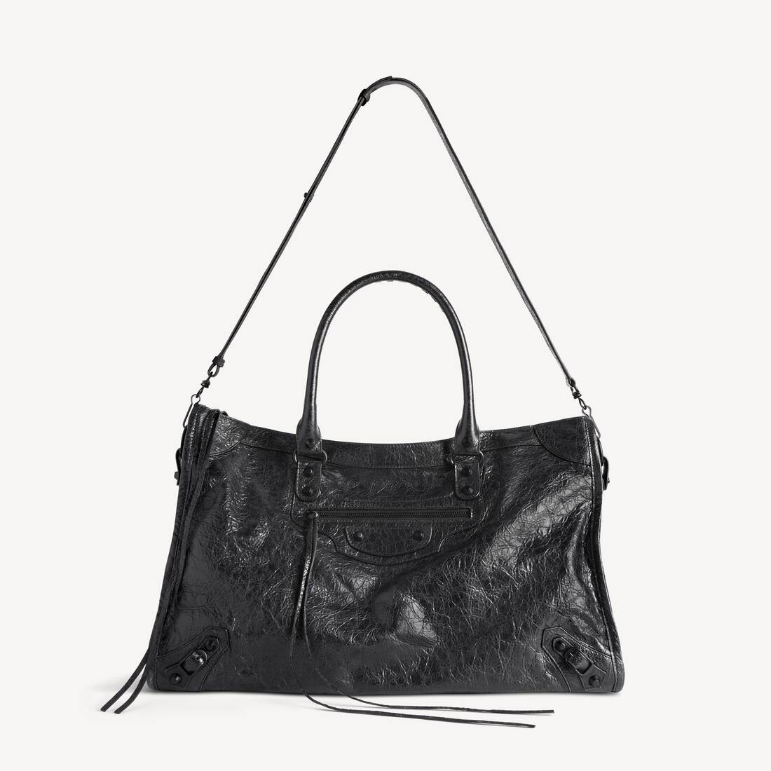 Le City Bag Large in Black | Balenciaga Australia EN - Image 4