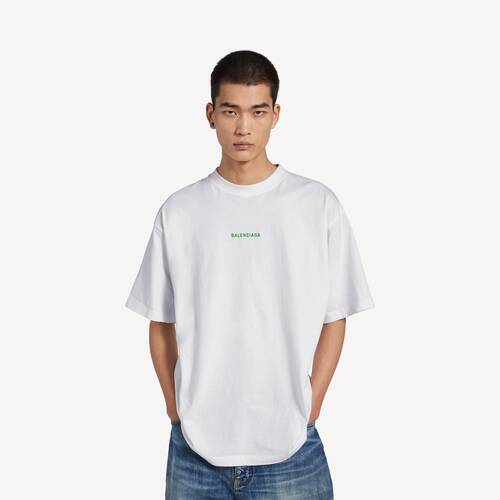 balenciaga back t-shirt mittlere passform