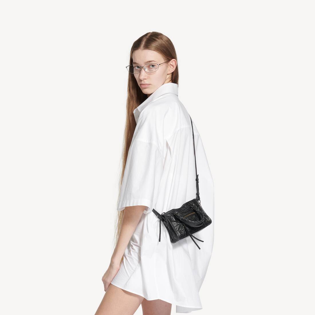 Le City Nano手袋  为 所有 在 黑 | Balenciaga 津巴布韦 ZH - Image 8