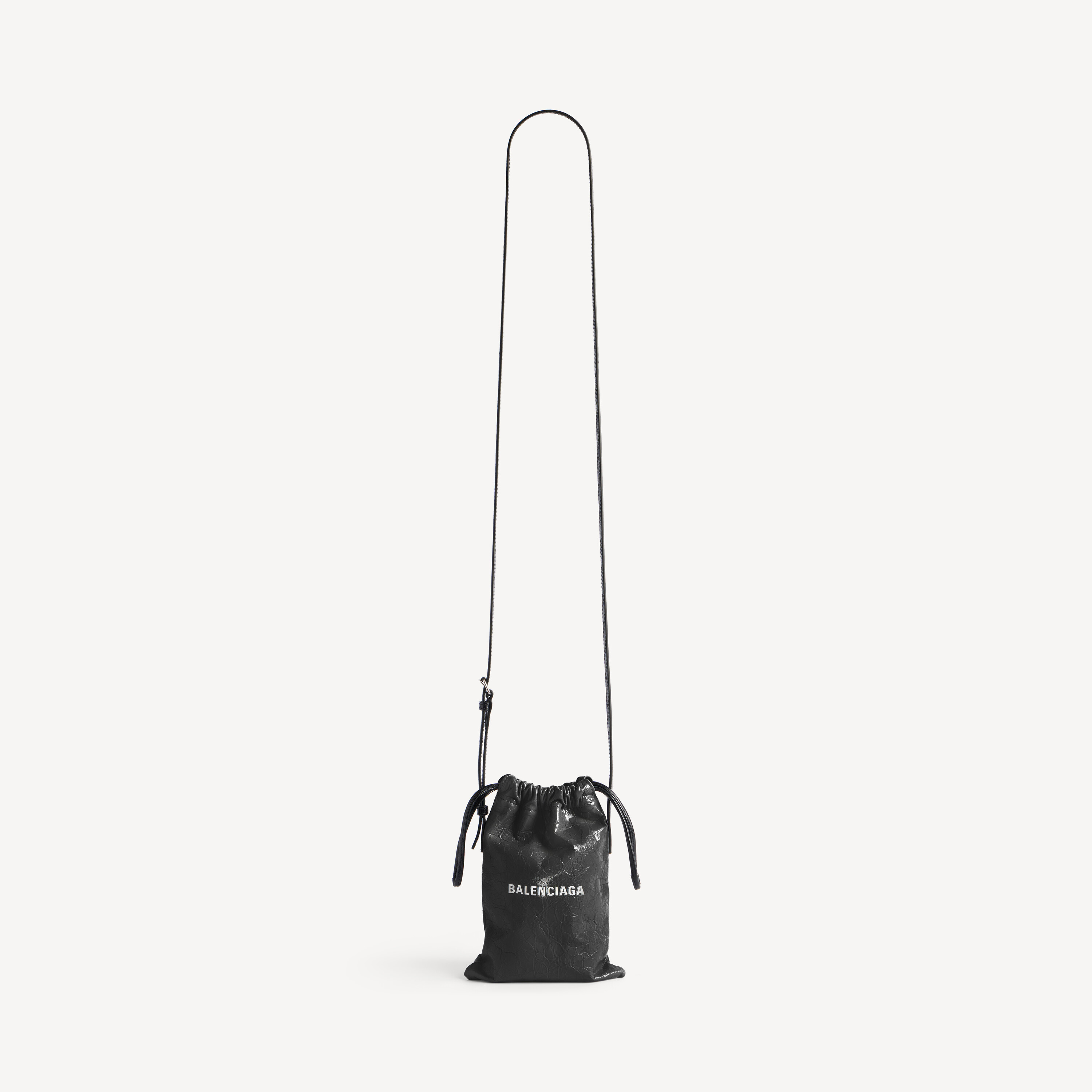 Balenciaga shopper phone holder