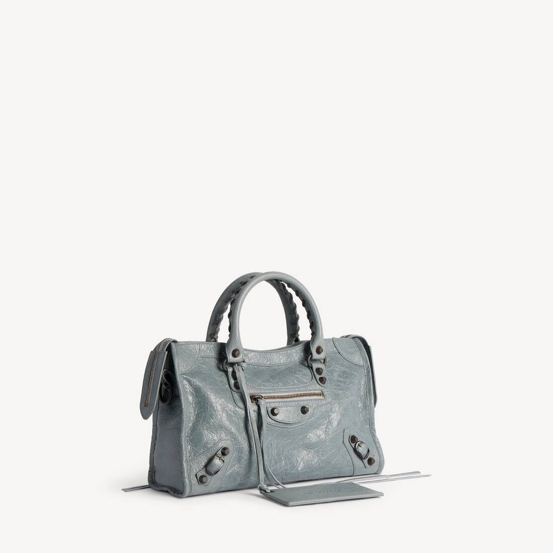 Women's Le City Bag Small in Blue Grey | Balenciaga Australia EN - Image 2