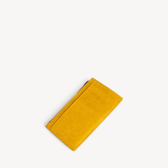 Women's Le City Long Coin And Card Holder in Marge Yellow - Women | Balenciaga Cyprus EN - Image 2