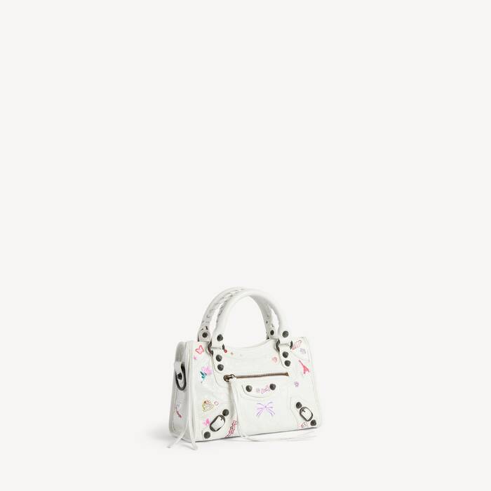 Women's Le City Bag Mini in White/multicolor - Women | Balenciaga United States EN - Image 2