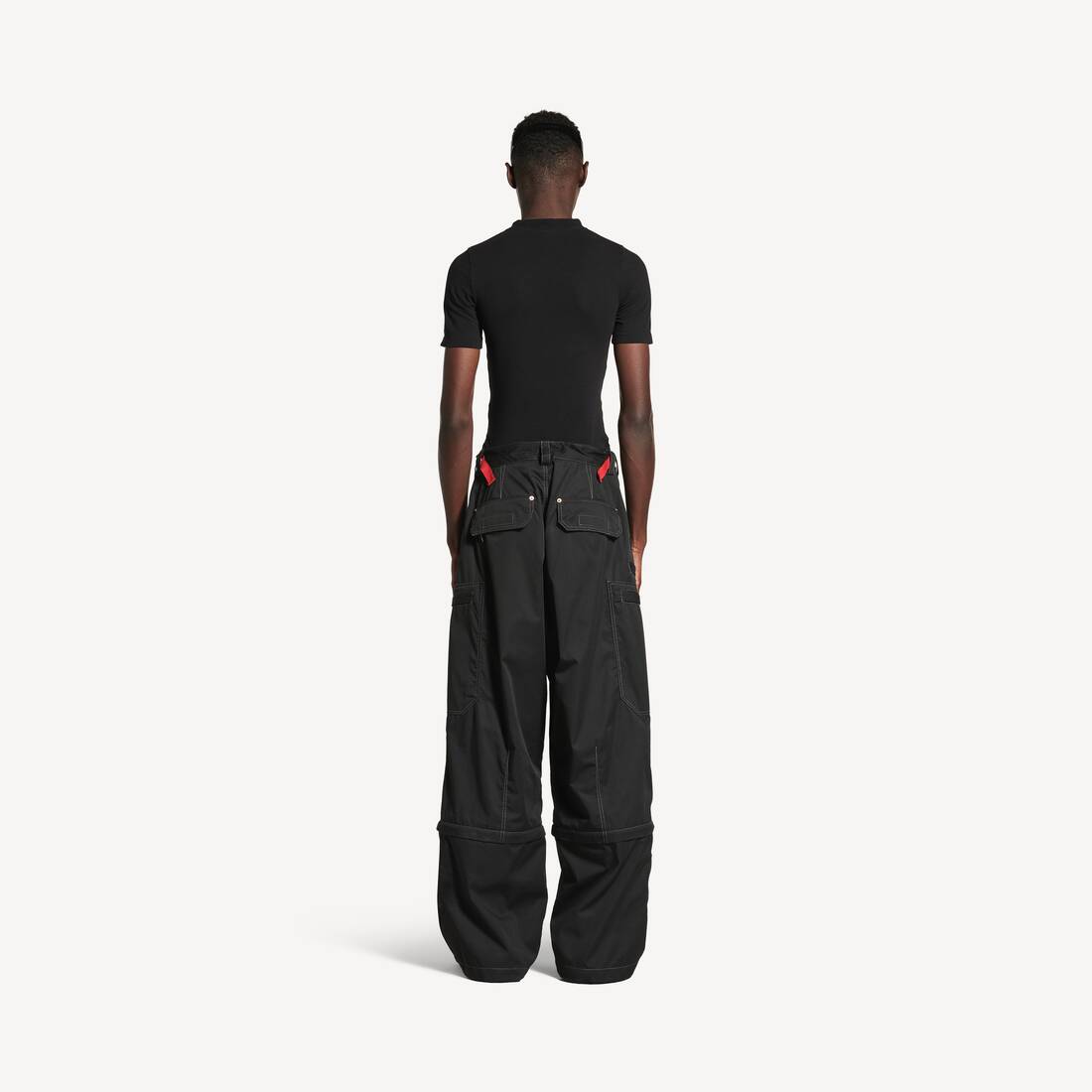 Men's Utility Work Pants in Black | Balenciaga Australia EN - Image 4