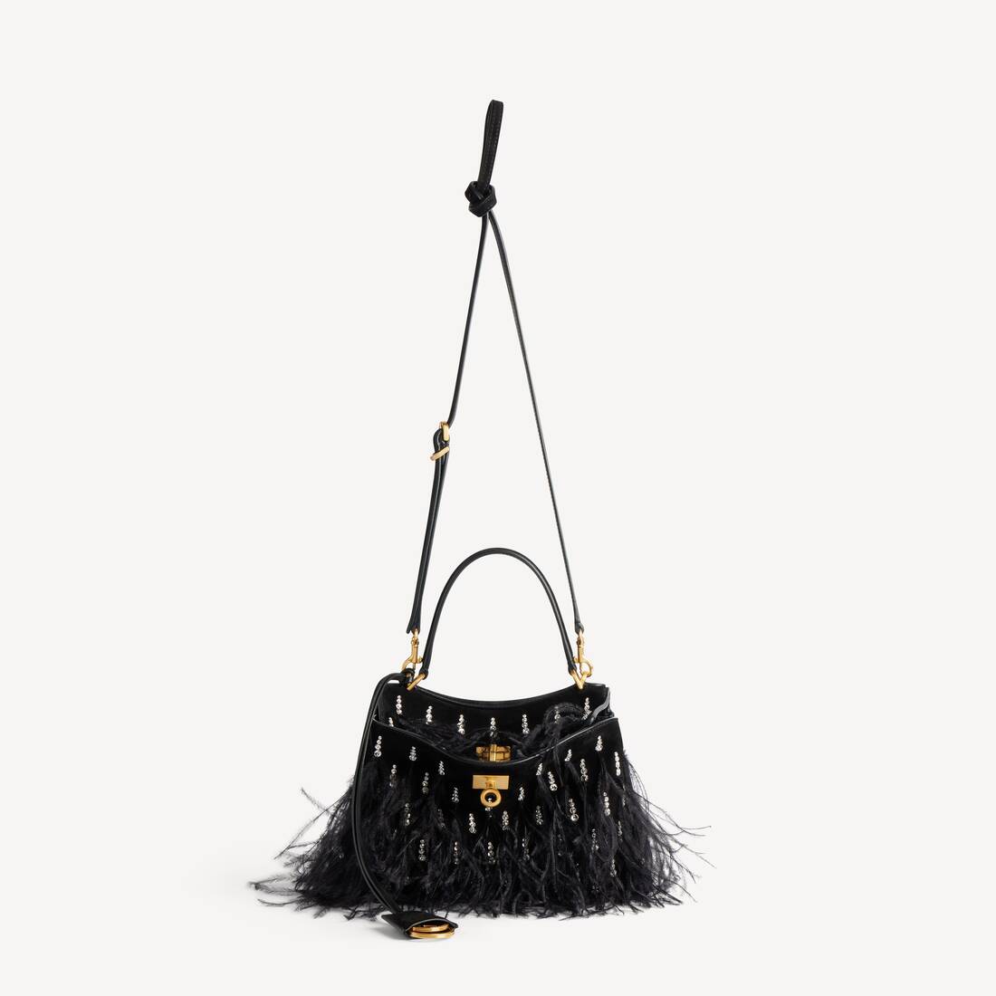 Borsa A Mano Rodeo Mini da Donna in Nero | Balenciaga Italia IT - Image 5