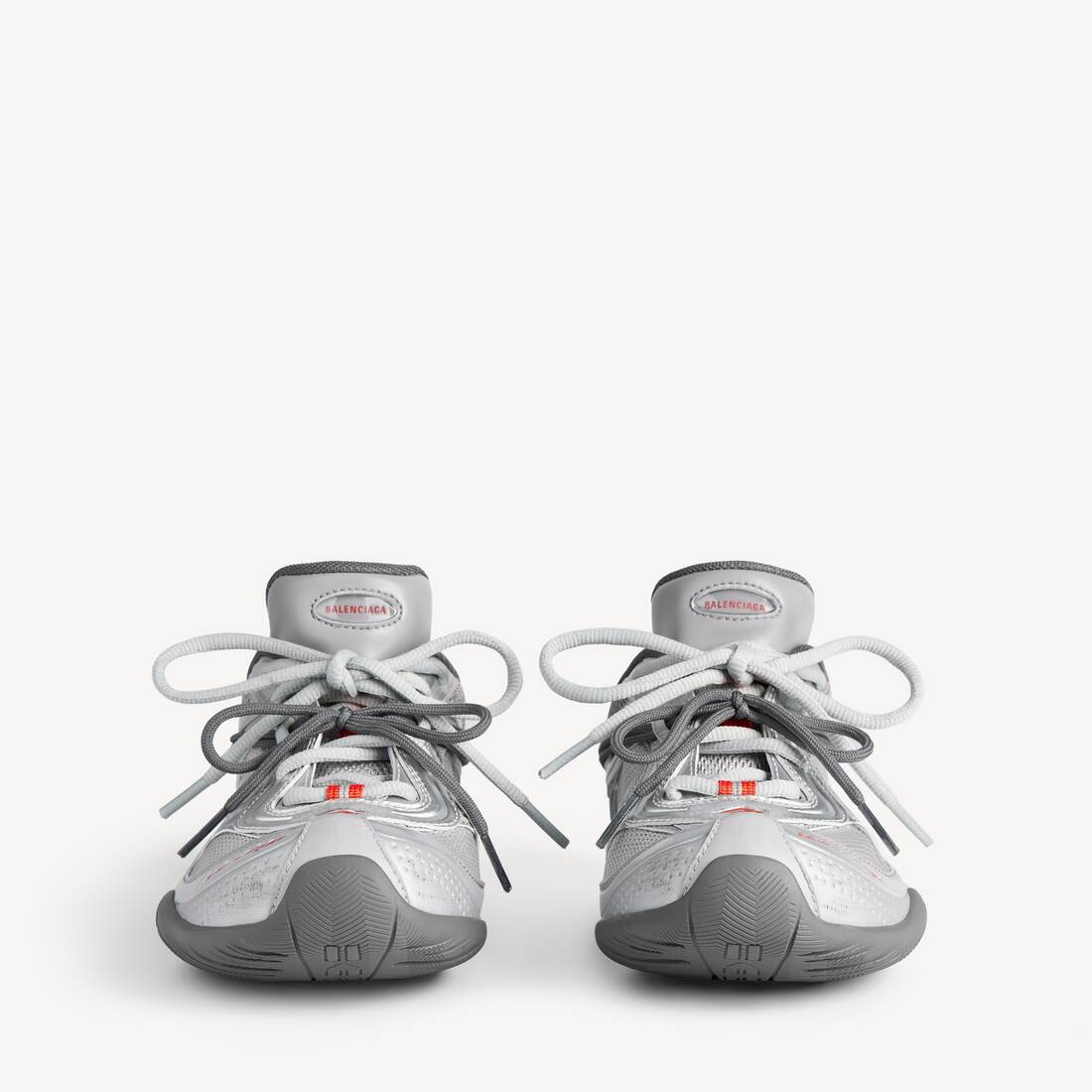 Men's Radar Gradient Lines Sneaker in Grey/light Grey/red | Balenciaga Republic Of Korea EN - Image 2