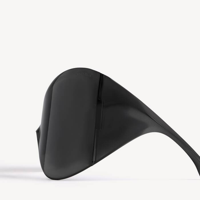 Stellar Mask Sunglasses in Black | Balenciaga Canada EN - Image 2