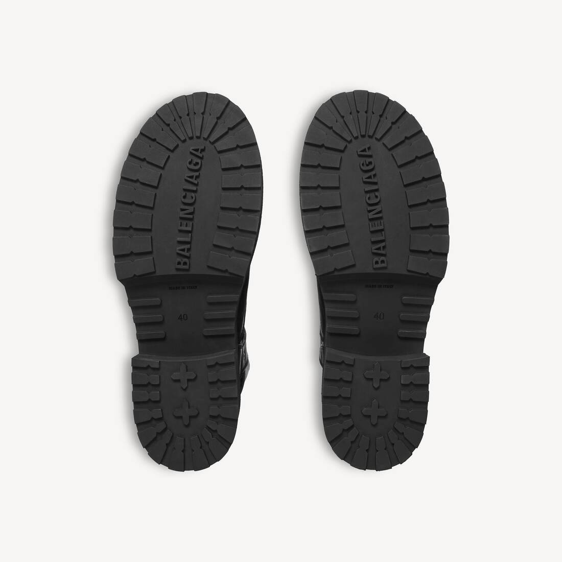 Stivaletti Con Lacci Venom da Uomo in Nero | Balenciaga Italia IT - Image 5