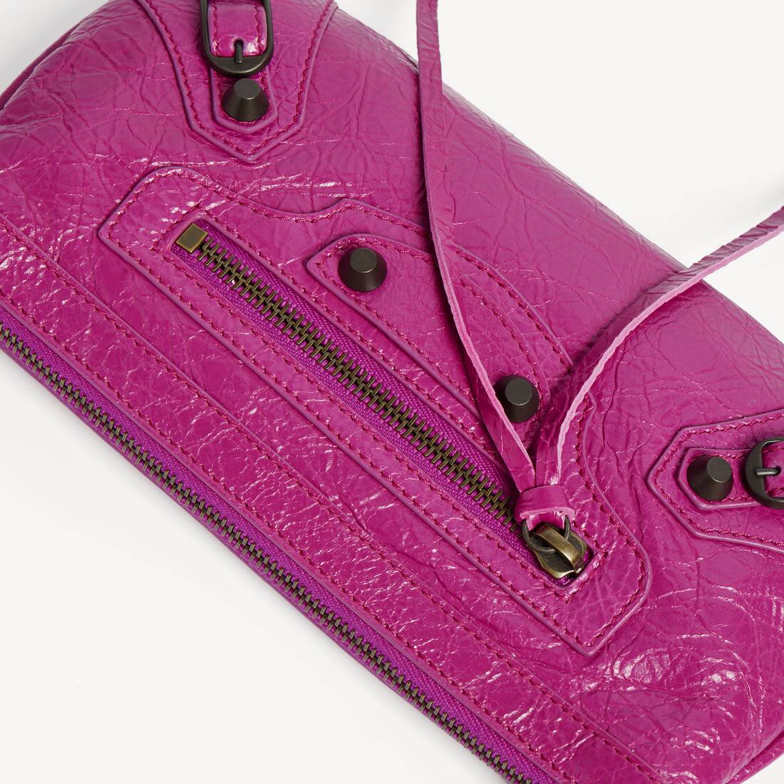 Pochette &Agrave; Bandouli&egrave;re Le City pour Femme en Azal&eacute;e | Balenciaga Belgique FR - Image 6