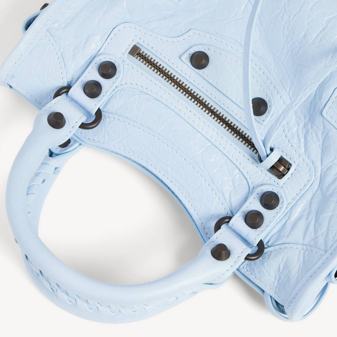 Women's Le City Bag Mini in Cloudy Blue | Balenciaga United Kingdom EN - Image 6