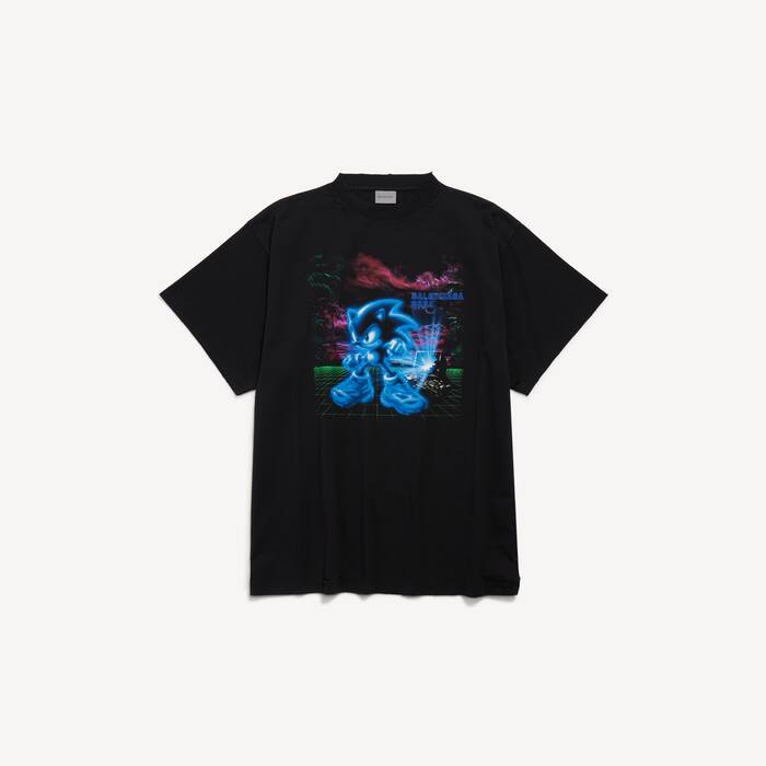 balenciaga | sega sonic the hedgehog オーバーサイズ tシャツ