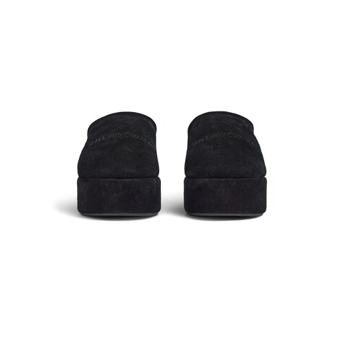 alaska厚底穆勒鞋