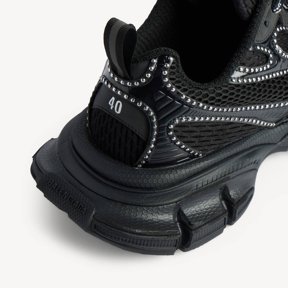 Women's 3xl Rivets Sneaker in Black | Balenciaga Canada EN - Image 3