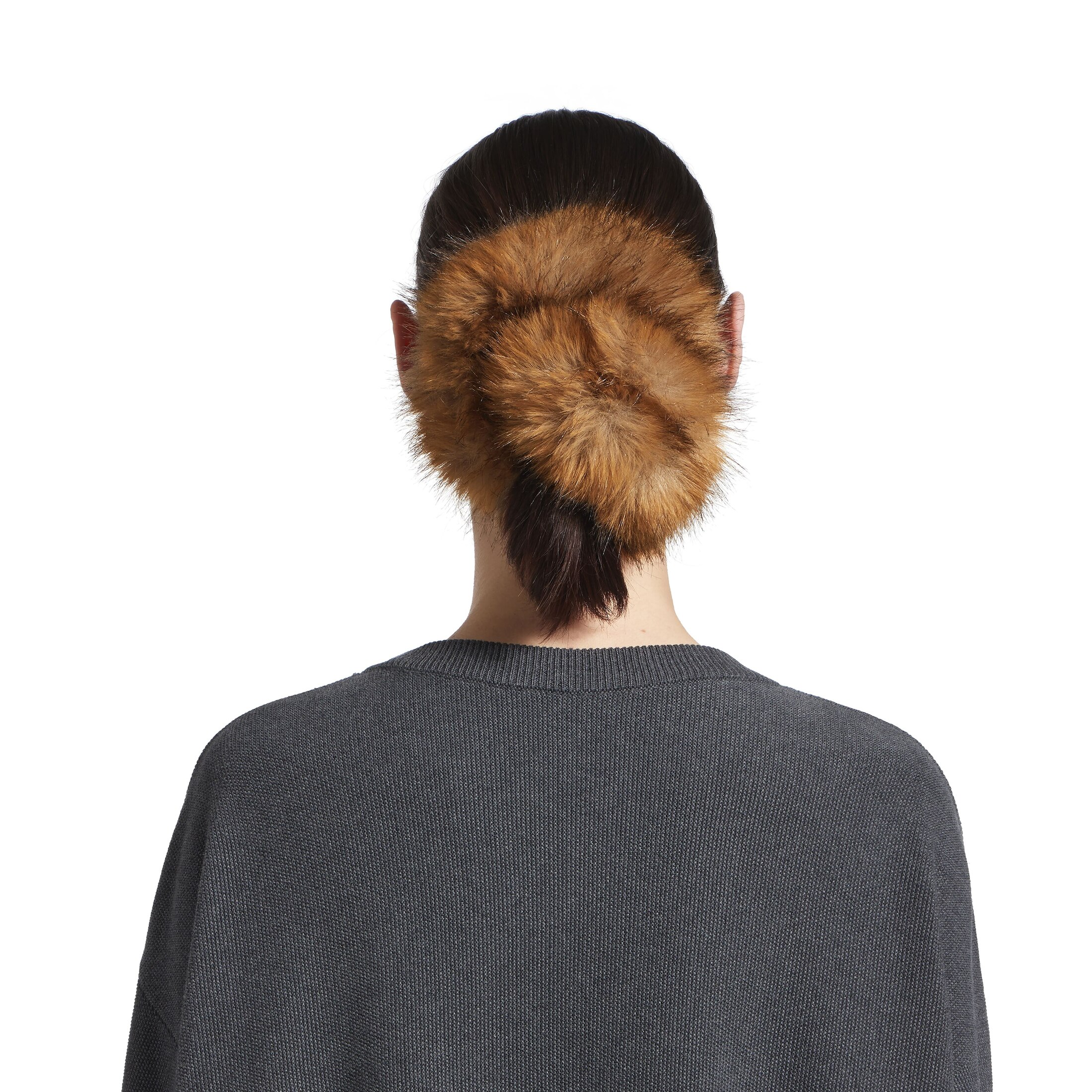 holli animal-free fur scrunchie