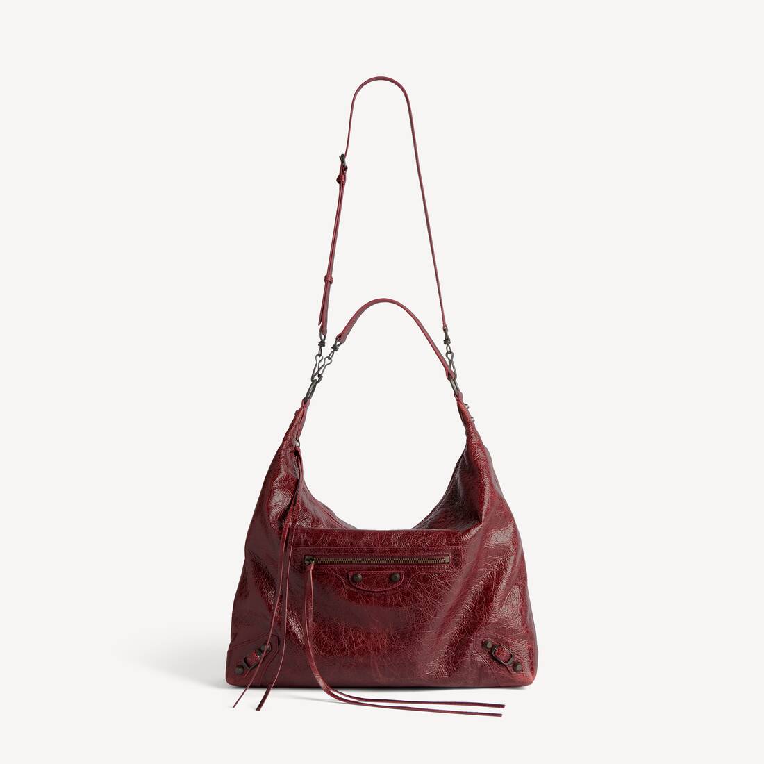 Le City Hobo-tasche Mittel f&uuml;r Damen in Beerenrot | Balenciaga Deutschland DE - Image 4