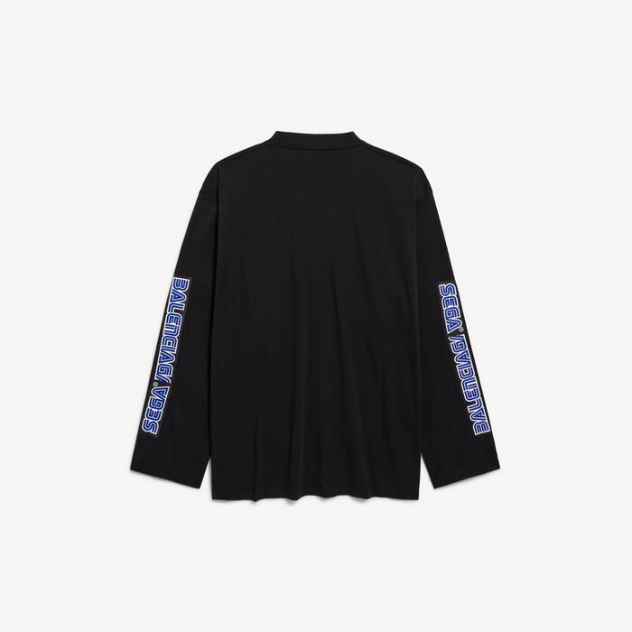ブラック の メンズ Balenciaga | Sega ロングスリーブ オーバーサイズ Tシャツ  - メンズ | Balenciaga 日本 JA - Image 2