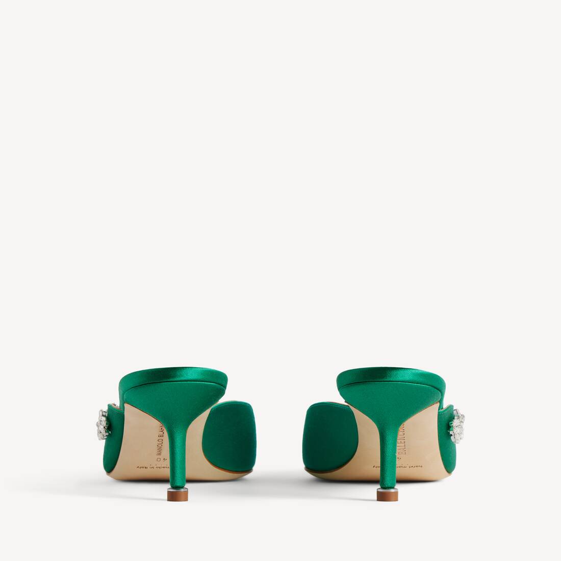 Women's Balenciaga | Manolo Blahnik Mule in Grass | Balenciaga Canada EN - Image 3