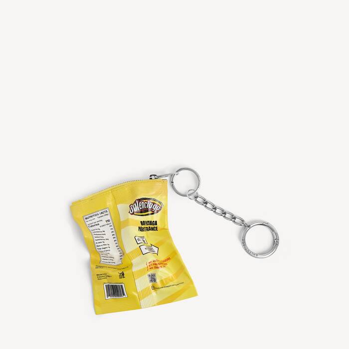 Charm/keychain Chips  in Yellow | Balenciaga Spain EN - Image 2