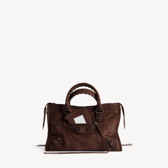 Women's Le City Bag Small in Light Espresso - Women | Balenciaga United States EN - Image 1