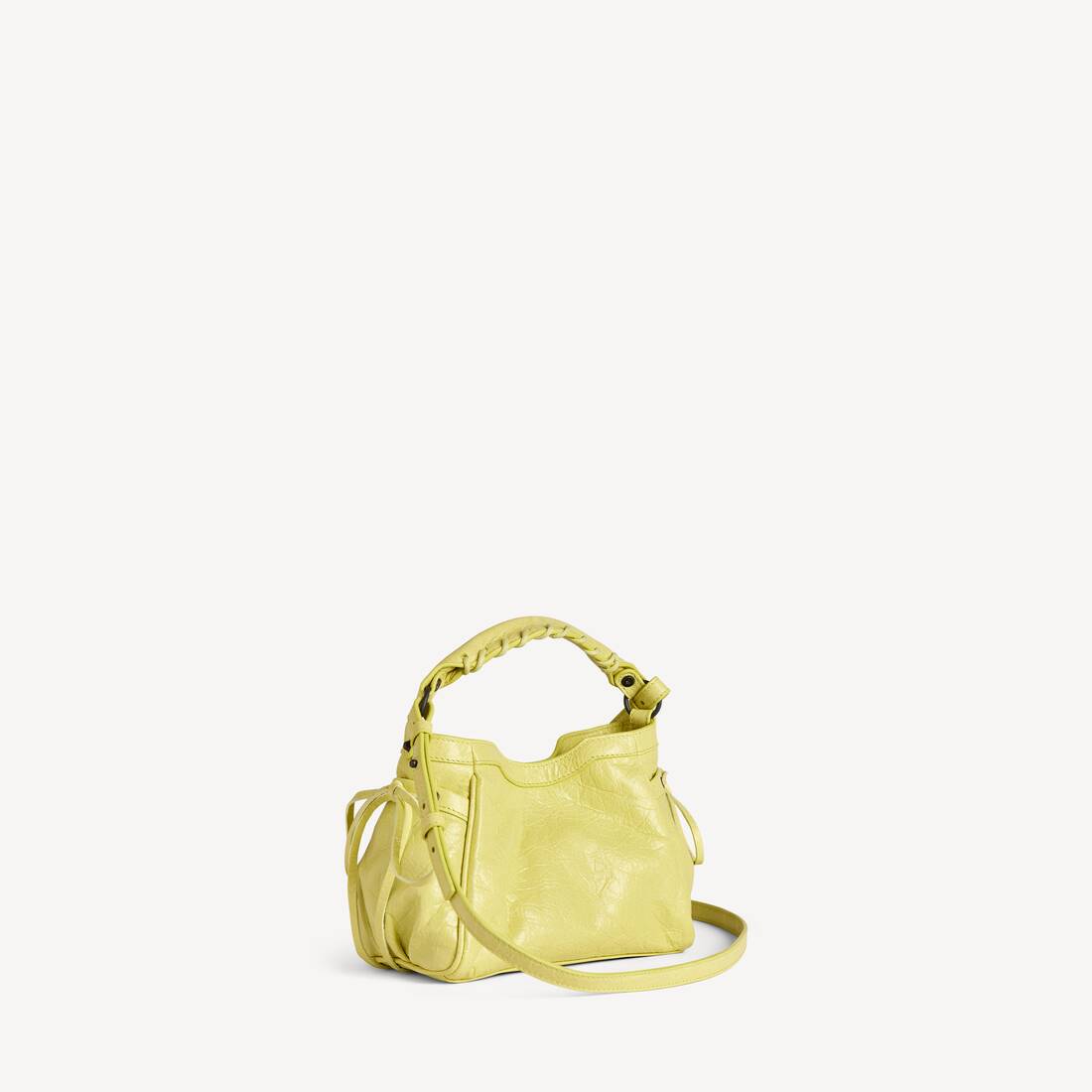 Bolso Cubo Le City Nano para Mujer en Limonada | Balenciaga Espa&ntilde;a ES - Image 3