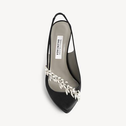 balenciaga | manolo blahnik slingback